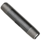 Black Welded Nipple, 1/2" x 4"