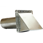 8" Side Wall Cap with Damper