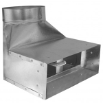 Flanged Boot, 90 Deg, #243, 6 x 14 x 8"