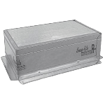 Insulated Metal Top Register Box w/ Flange, R6, 8 x 4 x 5"