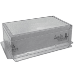 Insulated Register Box  w/ Flange,R6, 14 x 14"